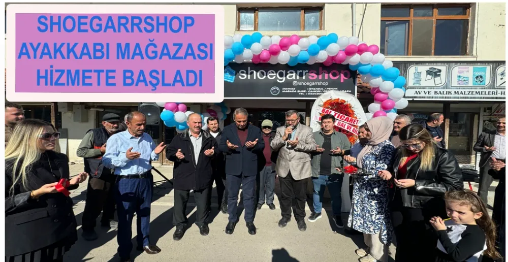 SHOEGARRSHOP AYAKKABI MAĞAZASI HİZMETE BAŞLADI