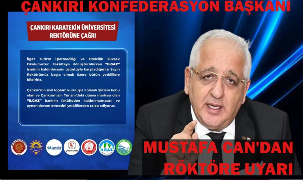 ÇANKIRI KONFEDERASYON BAŞKANI KAPTAN MUSTAFA CAN