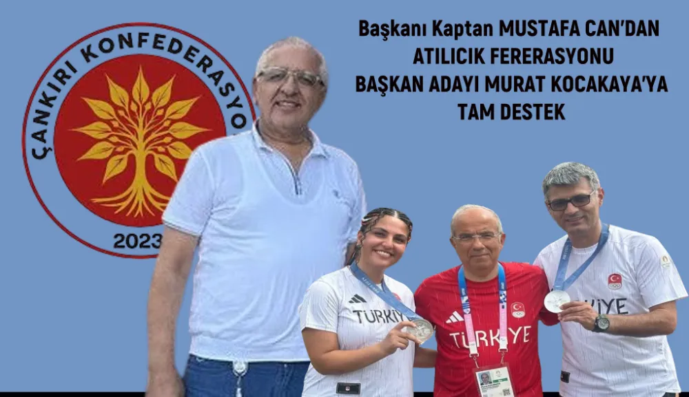 ÇANKONDER Başkanı Kaptan MUSTAFA CAN