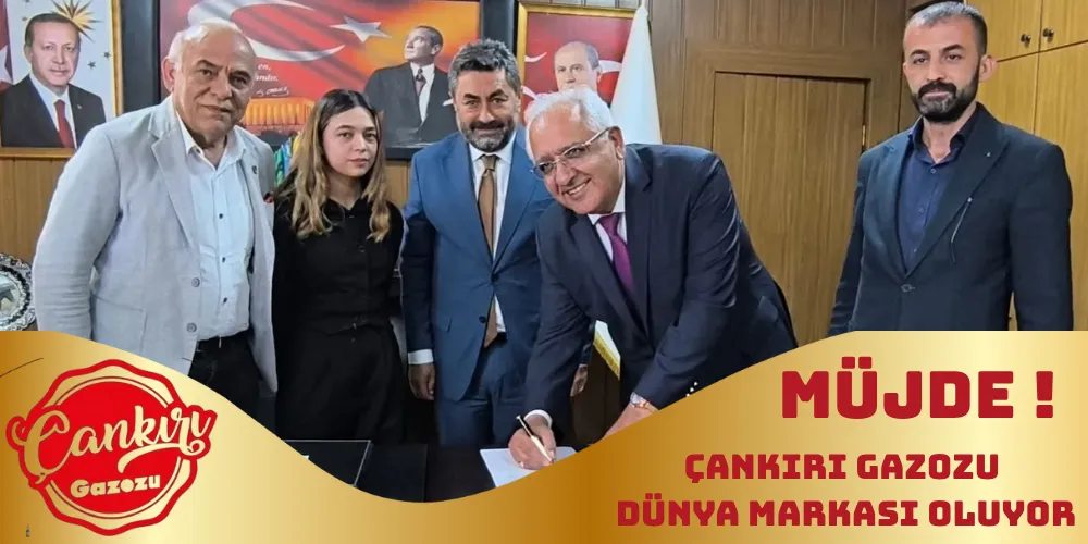 MÜJDE! ÇANKIRI GAZOZU DÜNYA MARKASI OLUYOR